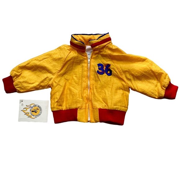 Vintage NASCAR Ernie Irvin #36 M&Ms Jacket Baby Size 12M NEW!